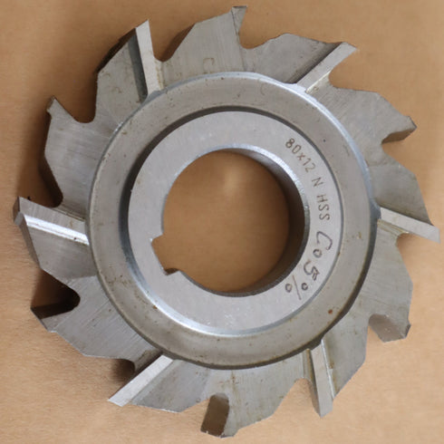 Three-Flute HSSCo5% Cutters DIN 885 80 x 12